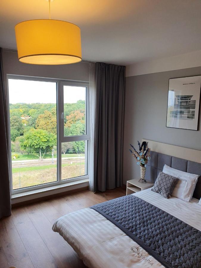 Warsaw Apartments - Luxury Top-View Aparthotel Buitenkant foto