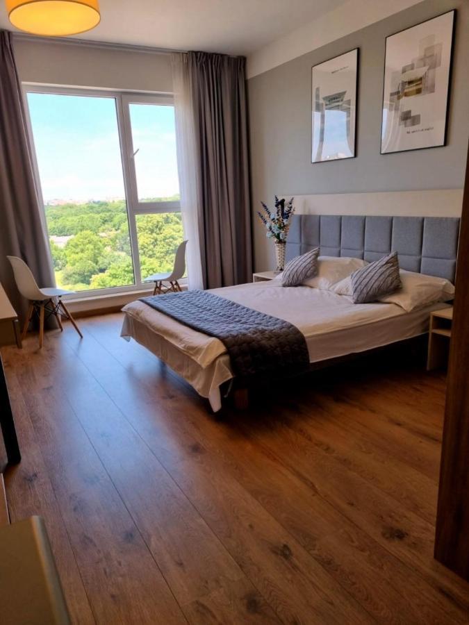 Warsaw Apartments - Luxury Top-View Aparthotel Buitenkant foto
