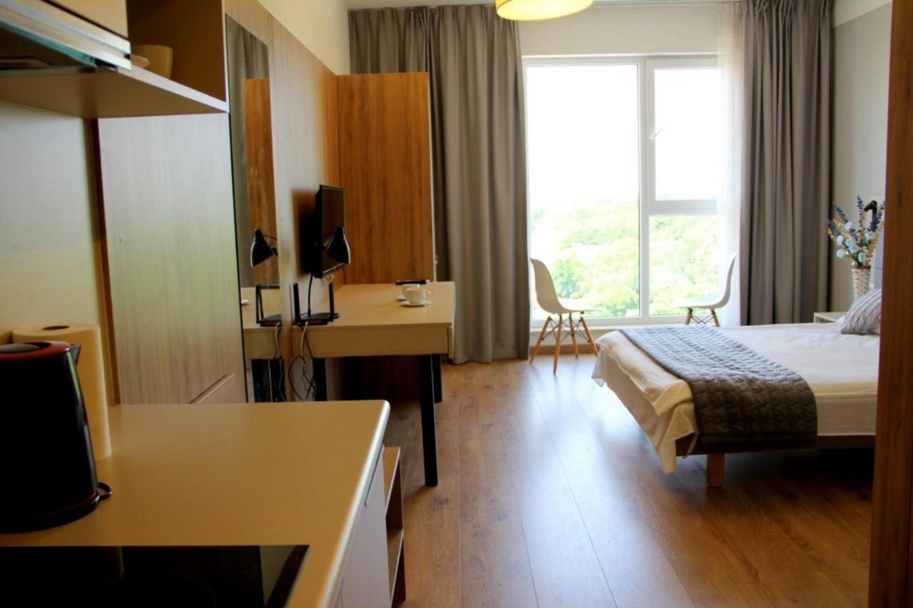 Warsaw Apartments - Luxury Top-View Aparthotel Buitenkant foto
