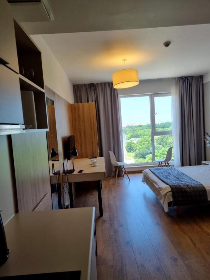 Warsaw Apartments - Luxury Top-View Aparthotel Buitenkant foto