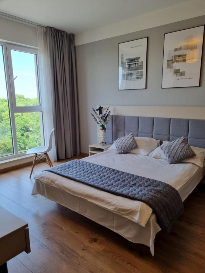 Warsaw Apartments - Luxury Top-View Aparthotel Buitenkant foto