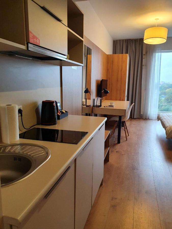 Warsaw Apartments - Luxury Top-View Aparthotel Buitenkant foto