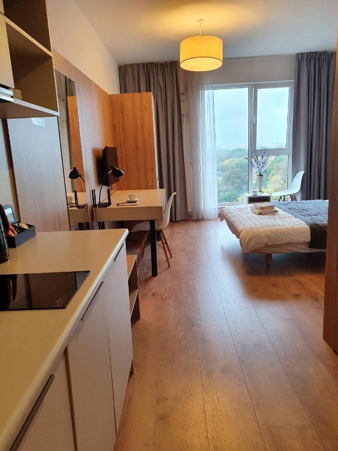 Warsaw Apartments - Luxury Top-View Aparthotel Buitenkant foto